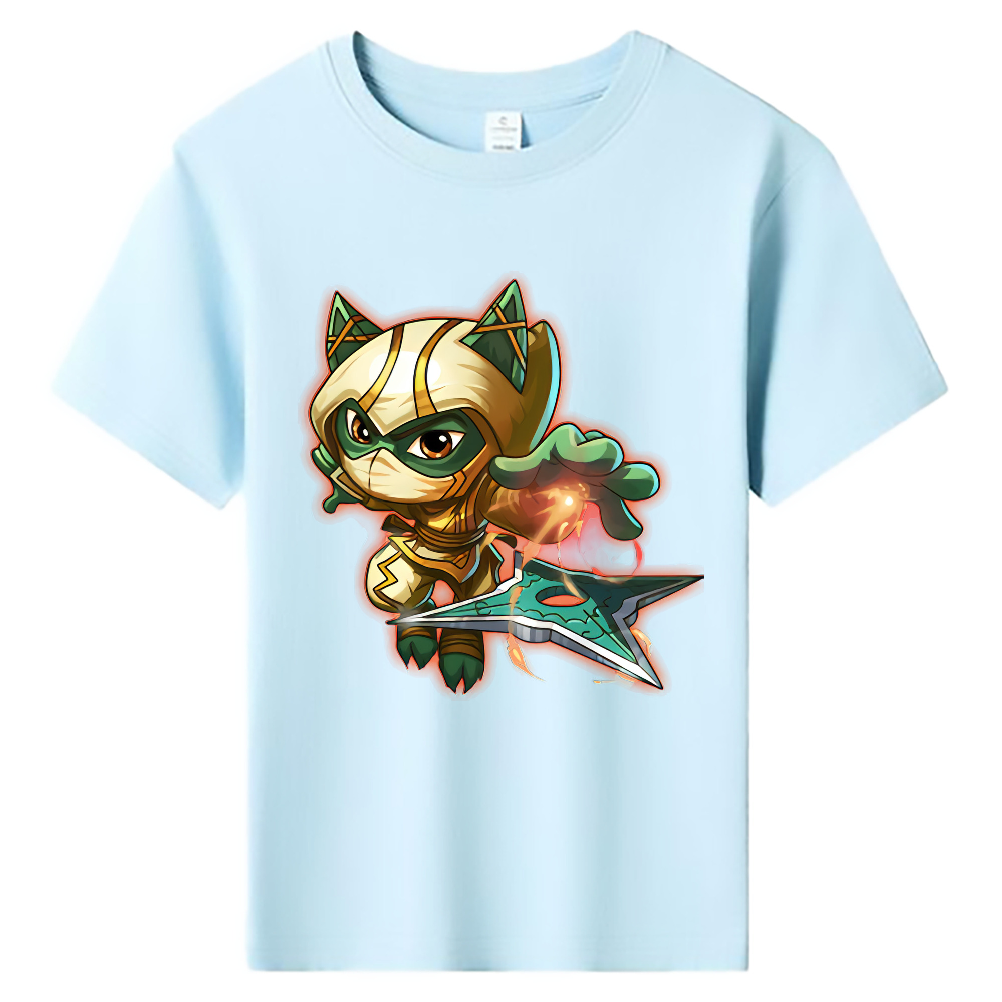 （画像用） リーグ・オブ・レジェンド League of Legends LOL 綿100％キッズTシャツ（フロントプリント）